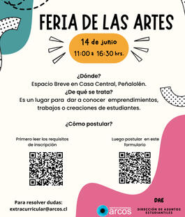 Arcos extracurricular: Feria de las artes (2023)