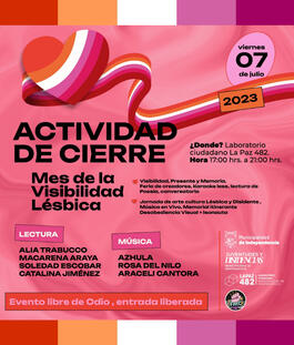 Independencia disidente: Mes de la visibilidad lesbica (2023)
